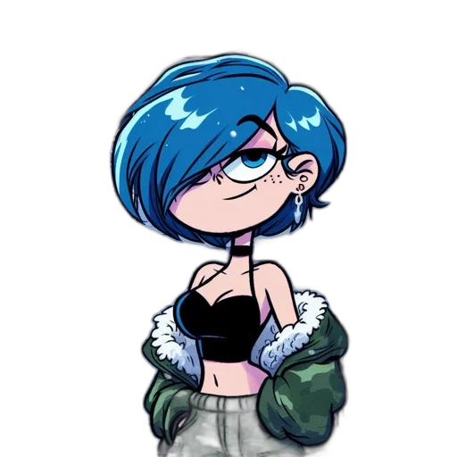 dress, jacket, cartoon, anime transparent PNG cut-out