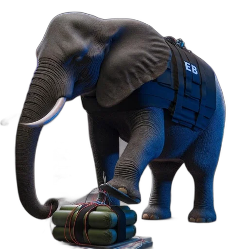 animal, staff, creature, robot transparent PNG cut-out