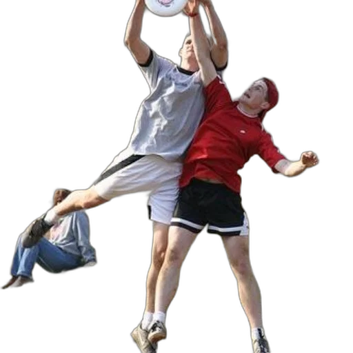 photorealistic, two, men, jump transparent PNG cut-out