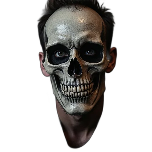 mask, face, staff, creature transparent PNG cut-out
