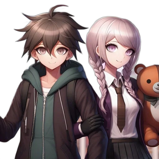 staff, jacket, anime, pixel art transparent PNG cut-out