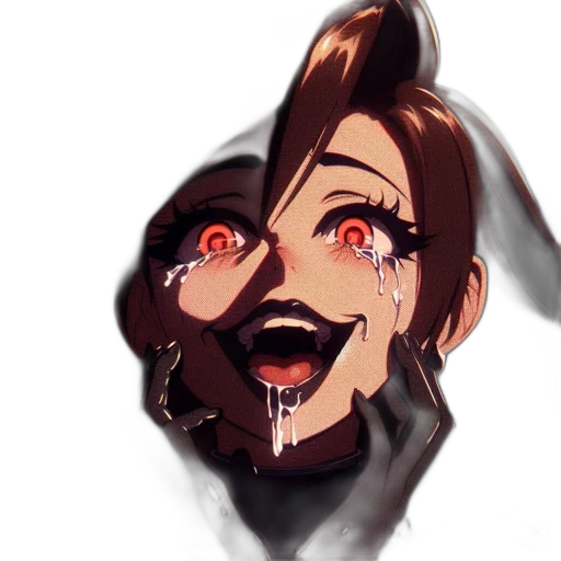 face, mask, creature, staff transparent PNG cut-out