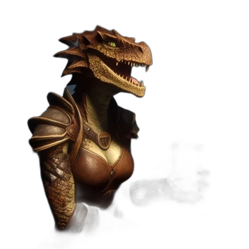 dragon, mask, creature, jewelry transparent PNG cut-out