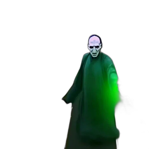 mask, creature, staff, jacket transparent PNG cut-out