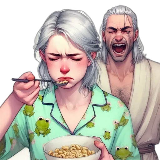 food, concept art, fantasy art, comic book art transparent PNG cut-out