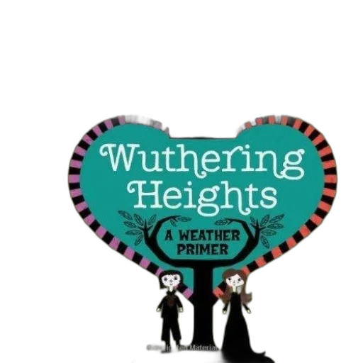 whimsical, book, cover, wuthering transparent PNG cut-out