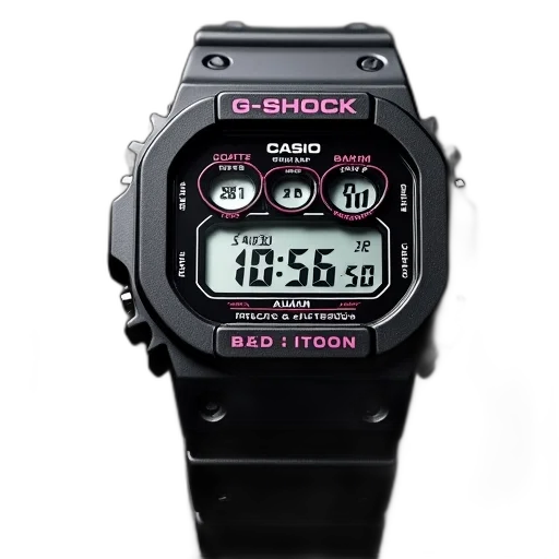 vaporwave, cyberpunk, black, casio transparent PNG cut-out