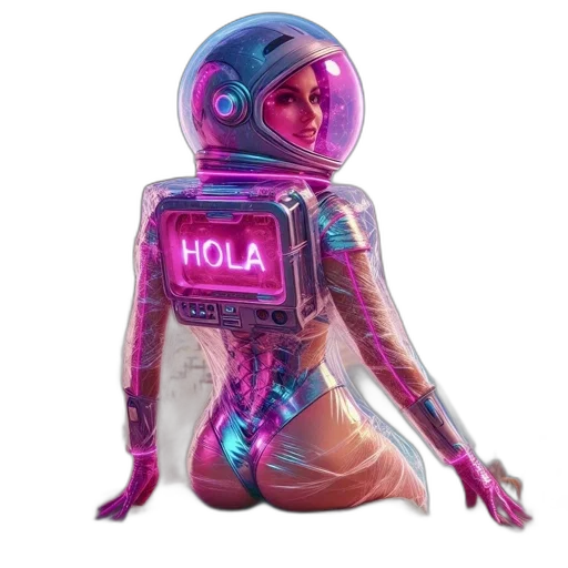 robot, dress, jacket, mask transparent PNG cut-out