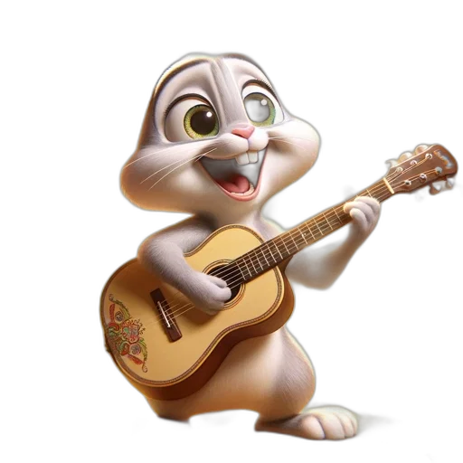animal, 3d render, concept art, cartoon transparent PNG cut-out