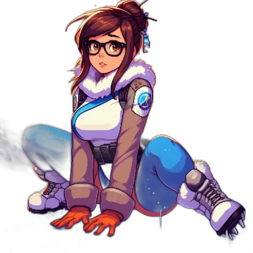 robot, staff, weapon, concept art transparent PNG cut-out