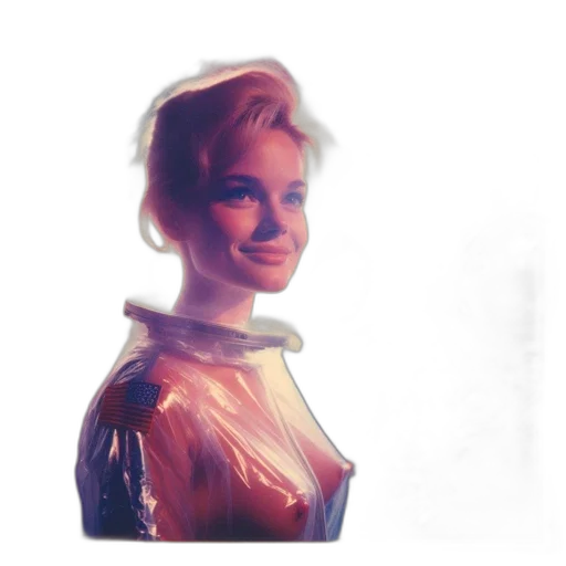 face, robot, crown, dress transparent PNG cut-out