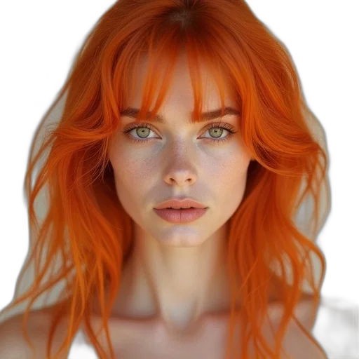 face, hair, crown, dress transparent PNG cut-out