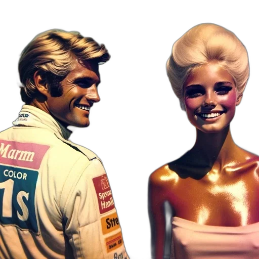 hair, concept art, vaporwave, 3d render transparent PNG cut-out