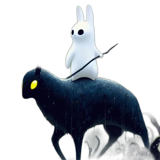 animal, creature, staff, sword transparent PNG cut-out