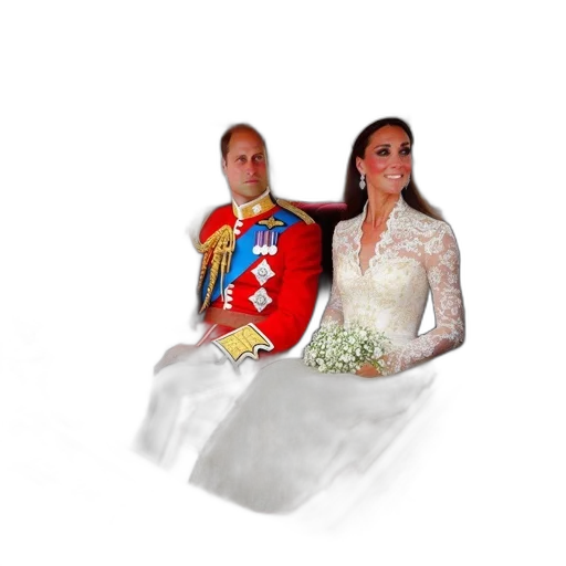 crown, dress, jewelry, photorealistic transparent PNG cut-out