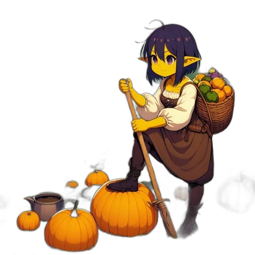 staff, food, dragon, fantasy art transparent PNG cut-out