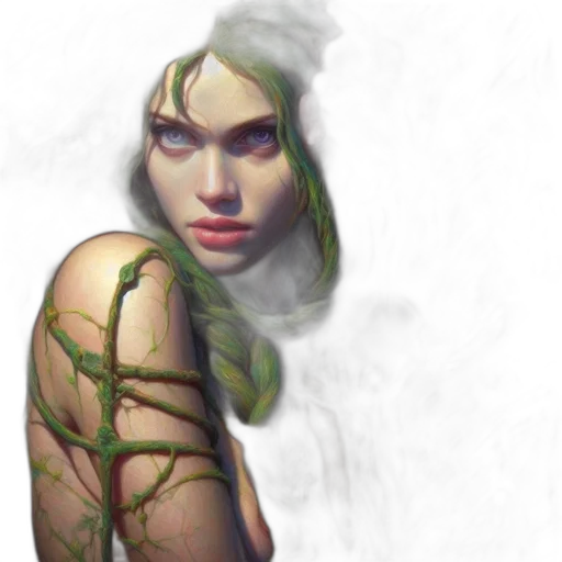 creature, face, fantasy art, concept art transparent PNG cut-out