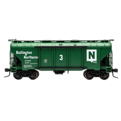 3d render, green, cargo, train transparent PNG cut-out