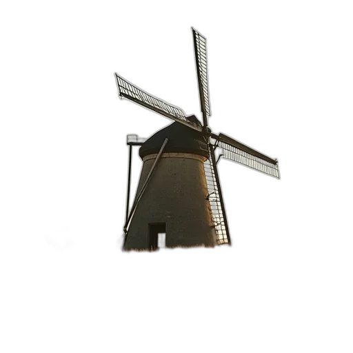 umbrella, building, weapon, robot transparent PNG cut-out