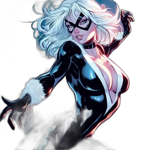 creature, hair, mask, comic book art transparent PNG cut-out