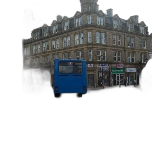 building, furniture, umbrella, car transparent PNG cut-out