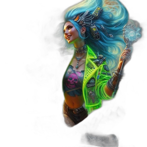 dragon, dress, jewelry, mask transparent PNG cut-out