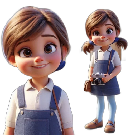 face, staff, 3d render, concept art transparent PNG cut-out