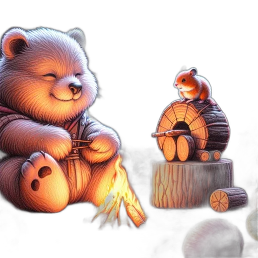 concept art, fantasy art, photorealistic, 3d render transparent PNG cut-out