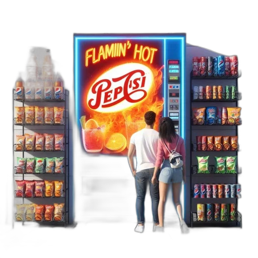 food, concept art, 3d render, pixel art transparent PNG cut-out