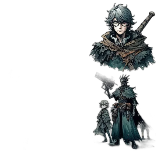 staff, sword, concept art, fantasy art transparent PNG cut-out