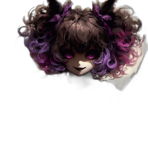 hair, mask, creature, animal transparent PNG cut-out