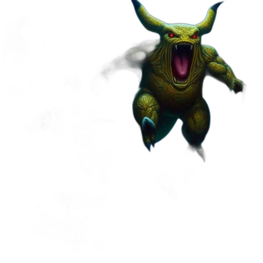 creature, dragon, staff, animal transparent PNG cut-out