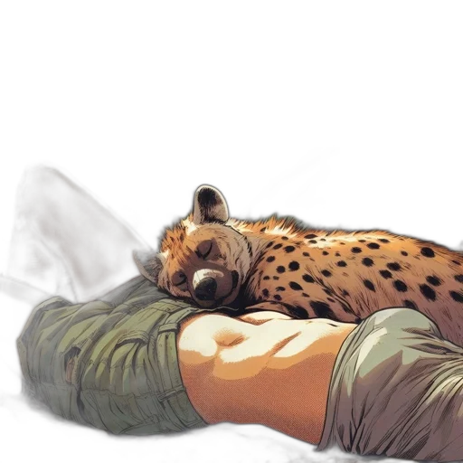 animal, creature, weapon, staff transparent PNG cut-out