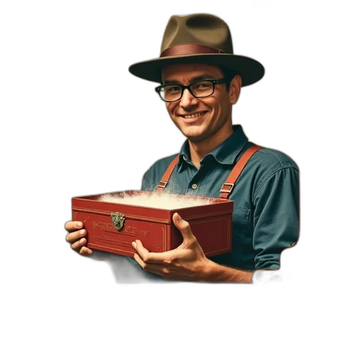 staff, hat, furniture, robot transparent PNG cut-out
