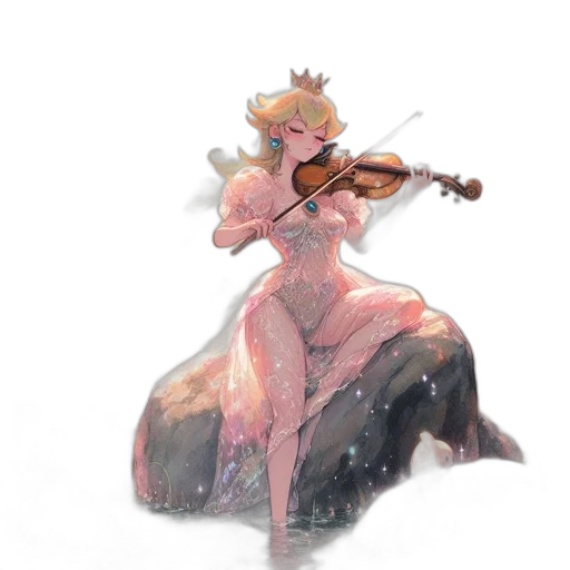 dress, crown, concept art, fantasy art transparent PNG cut-out