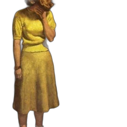 dress, staff, mask, face transparent PNG cut-out