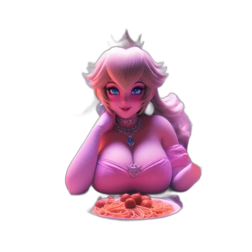 food, creature, 3d render, concept art transparent PNG cut-out