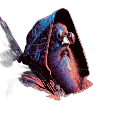 mask, face, sword, robot transparent PNG cut-out