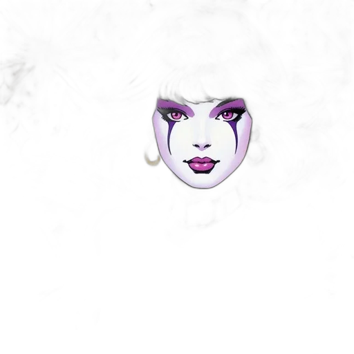 face, mask, creature, hair transparent PNG cut-out