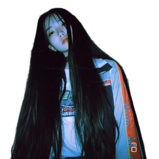 jacket, hair, creature, face transparent PNG cut-out