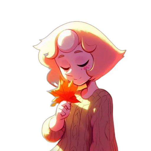 flower, staff, weapon, crown transparent PNG cut-out