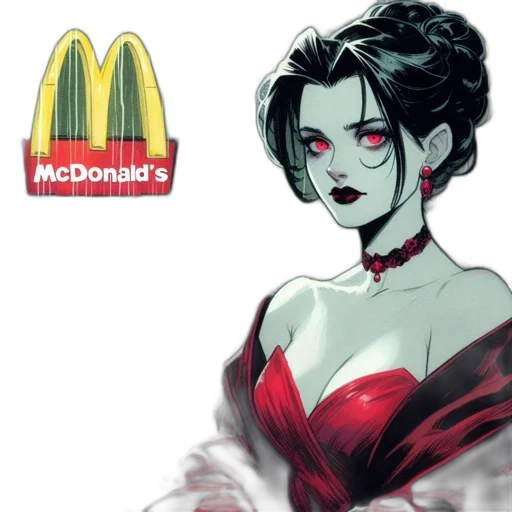 food, comic book art, concept art, photorealistic transparent PNG cut-out