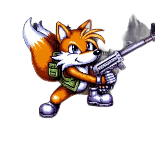 weapon, staff, animal, pixel art transparent PNG cut-out