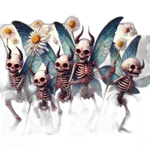 creature, dragon, staff, mask transparent PNG cut-out