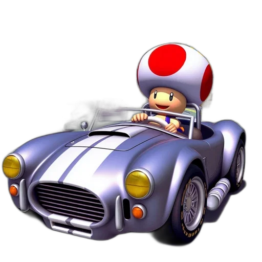 car, hat, animal, 3d render transparent PNG cut-out