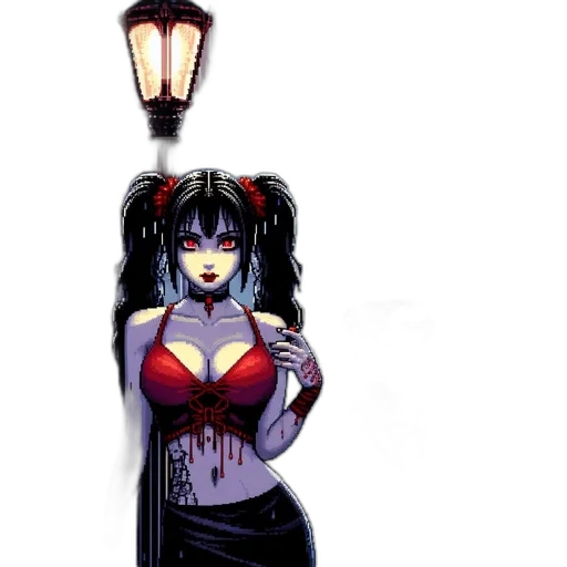 staff, dress, comic book art, concept art transparent PNG cut-out