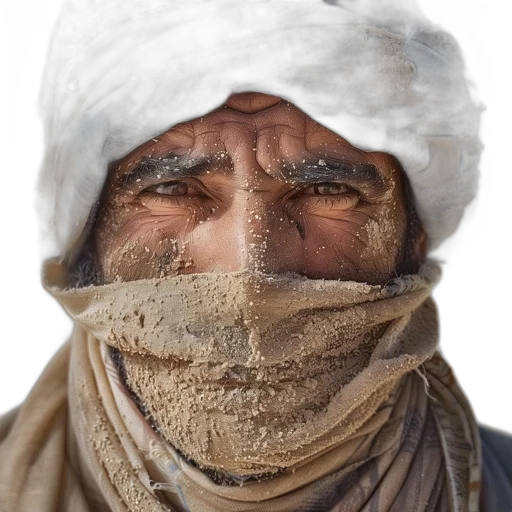 face, mask, hat, weapon transparent PNG cut-out