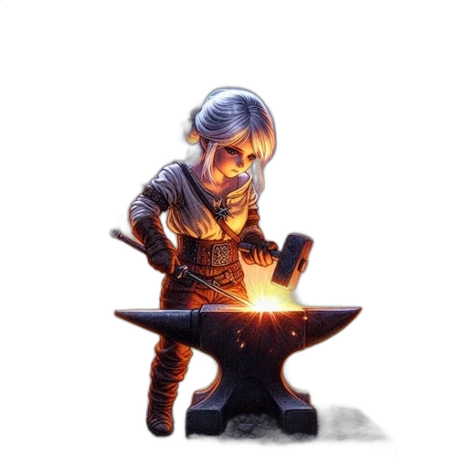 staff, weapon, sword, robot transparent PNG cut-out
