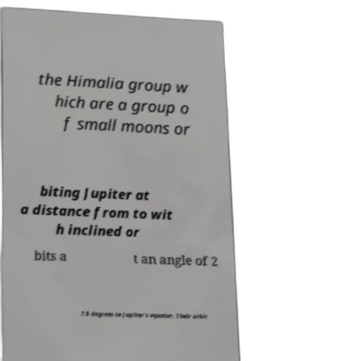 himalia, group, small, moons transparent PNG cut-out
