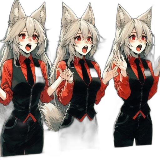 staff, mask, creature, jacket transparent PNG cut-out